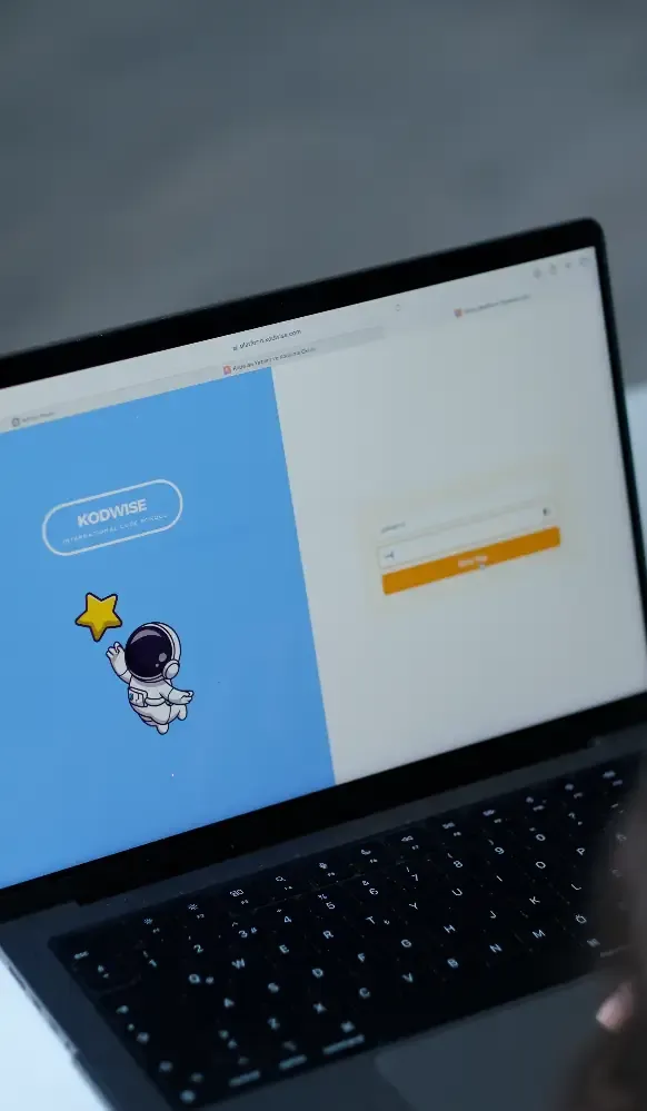 Student presenting their completed Unity project