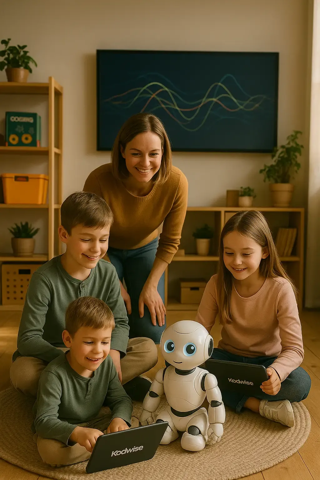 teen learning AI with Python